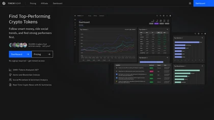Token Radar website image