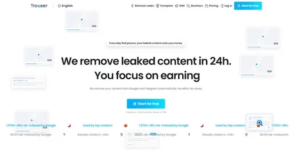 Traqeer website image
