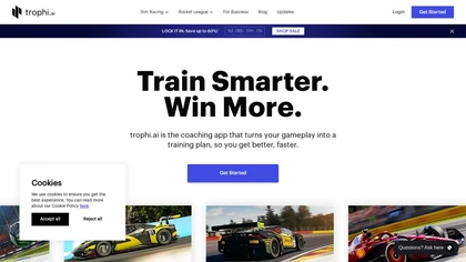Trophi AI website image