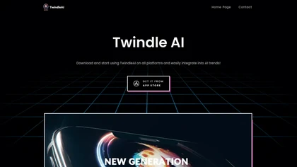 TwindleAI LLC. website image