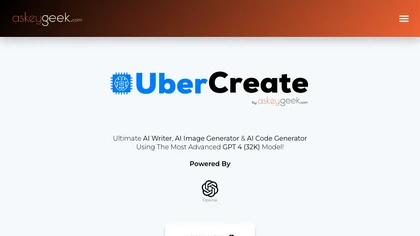 UberCreate image