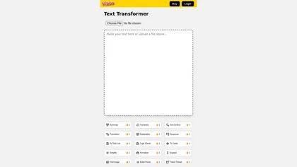 Vibbo AI website image