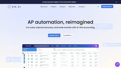 Vic AI website image
