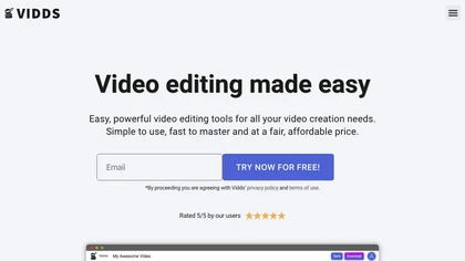 Video Editor by Vidds image