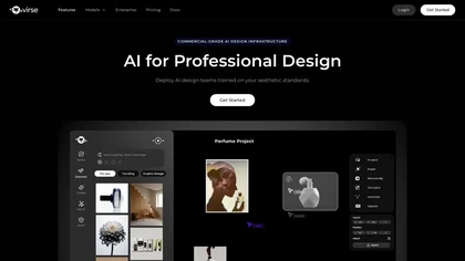 Virse AI website image
