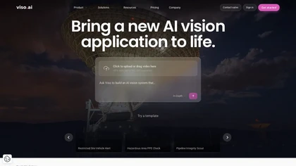 Viso.ai website image