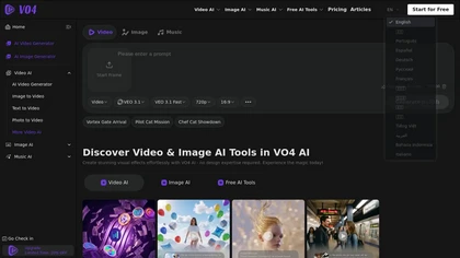 VO4 website image