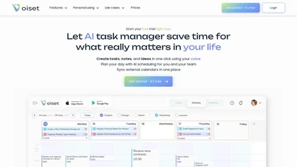 Voiset website image