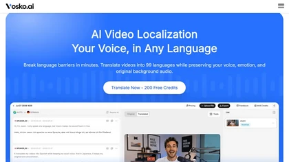 Vosko website image