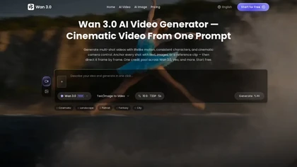 Wan3.io website image