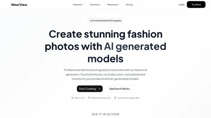 WearView website image