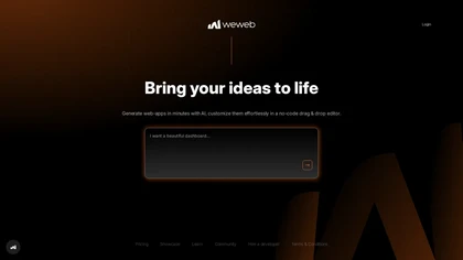 WeWeb website image