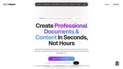Writegenic AI thumbnail