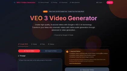 www-veo.com website image
