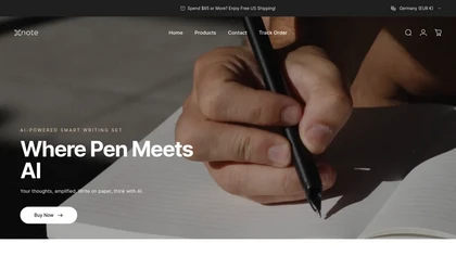 XNote website image