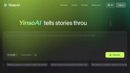 YinsoAI website image