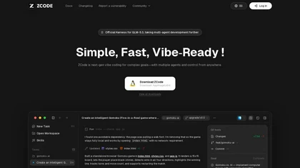 ZCode website image