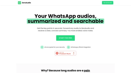 ZeroAudio website image