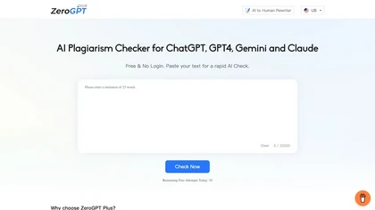 ZeroGPT Plus image