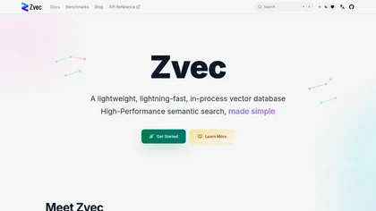 zvec.org website image