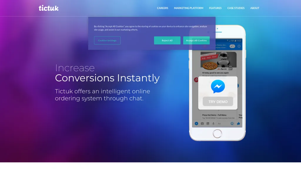 Tictuk website