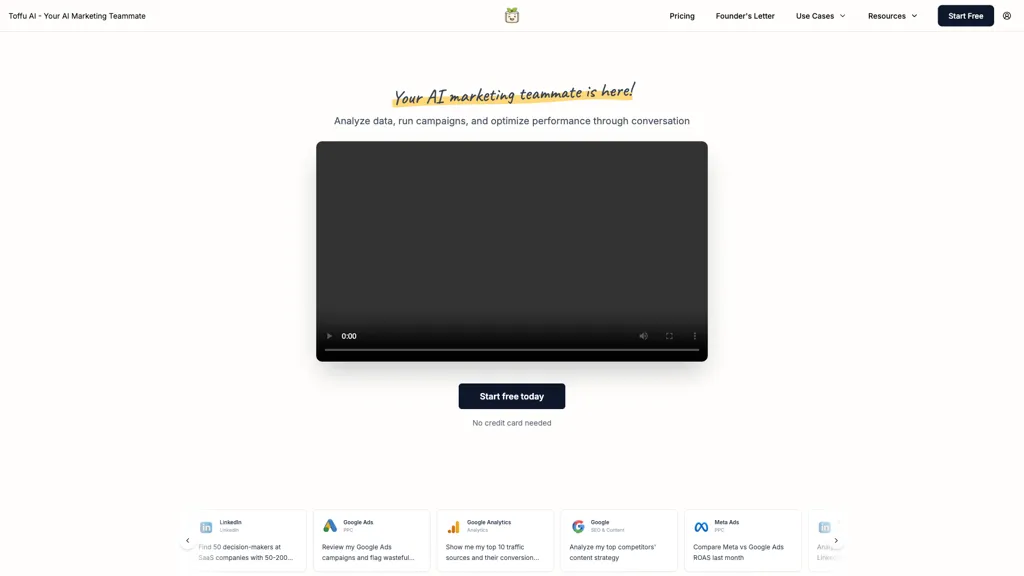 Toffu AI alternatives and competitors