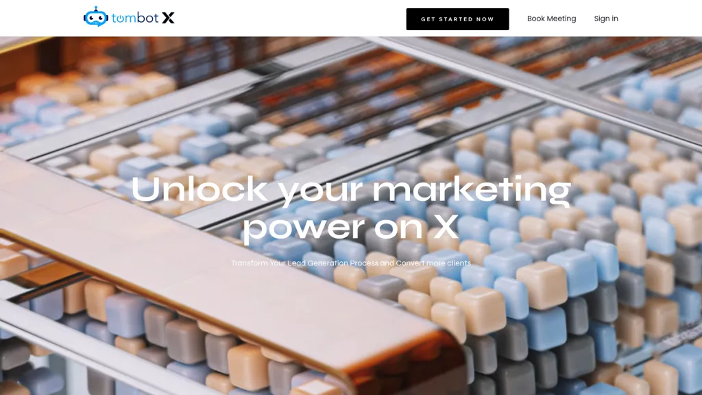 Tombot X website