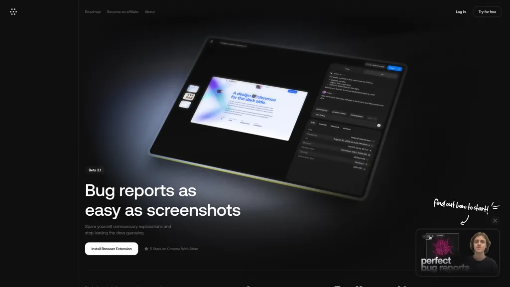 Toolbar AI tool screenshot