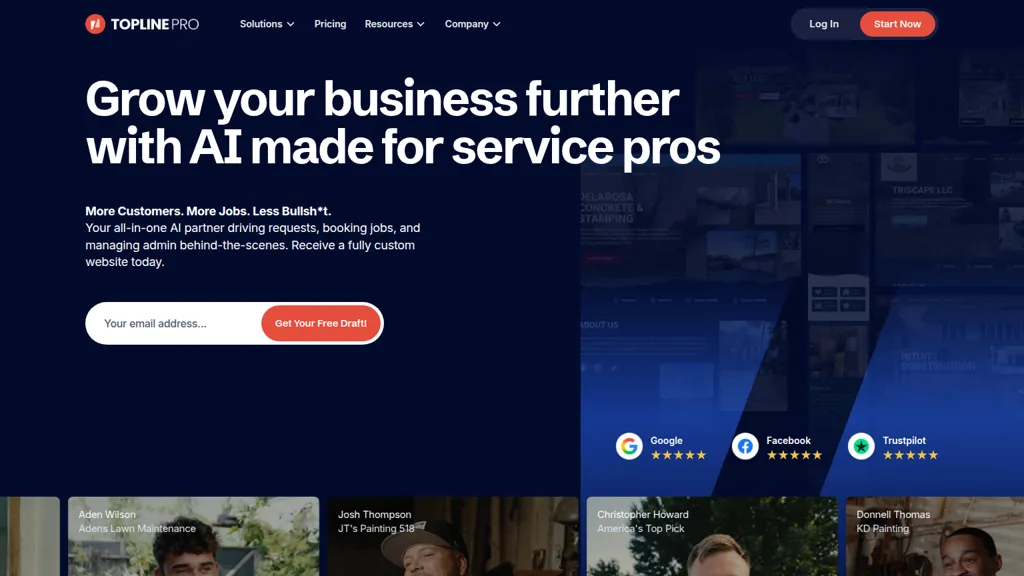 toplinepro.com alternatives and competitors