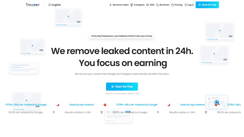 Traqeer screenshot
