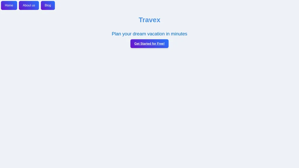 Travex website