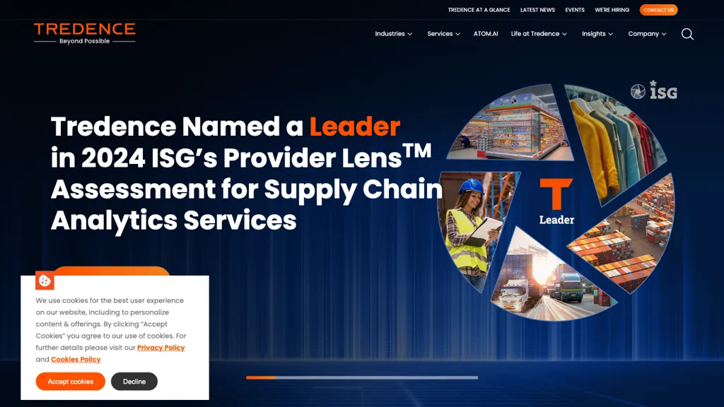 Tredence.com AI tool screenshot