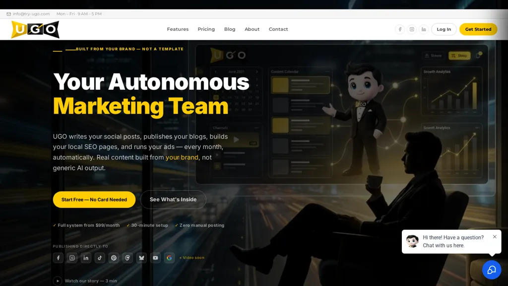 UGO AI tool screenshot