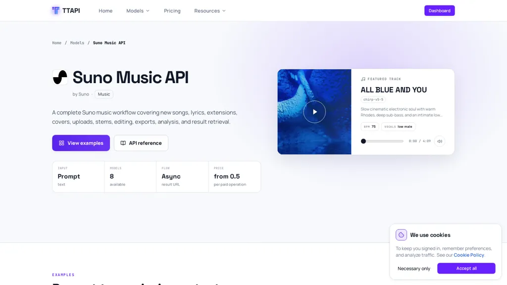 TTAPI - Suno Music screenshot
