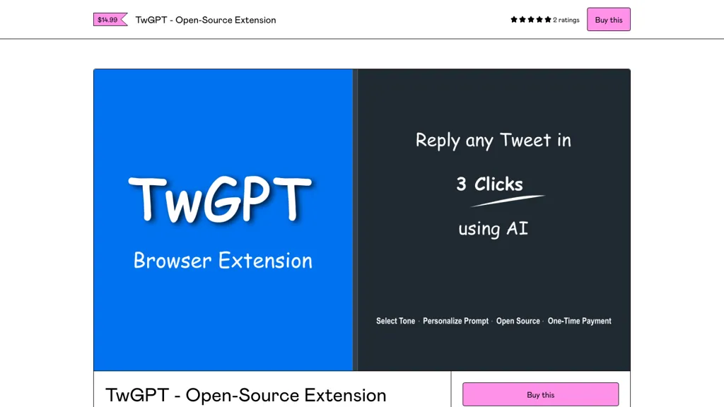 TwGPT website