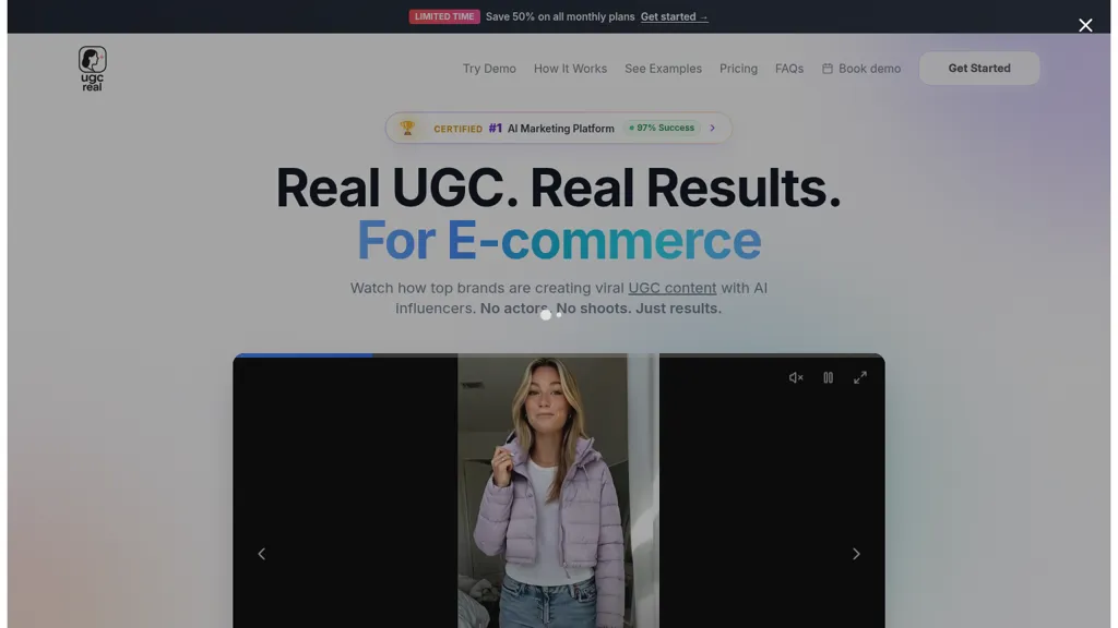 UGCReal AI tool screenshot