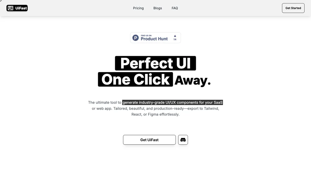UiFast website