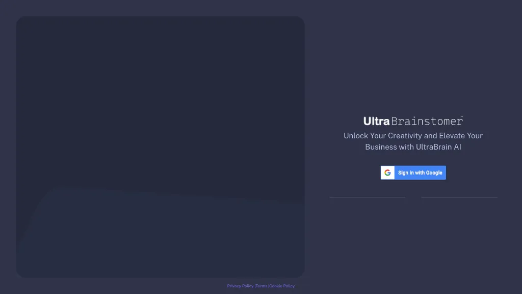 UltraBrainstomer website