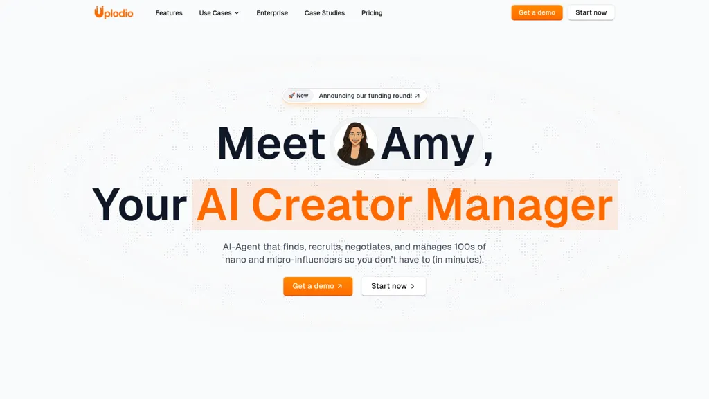 Uplodio AI tool screenshot