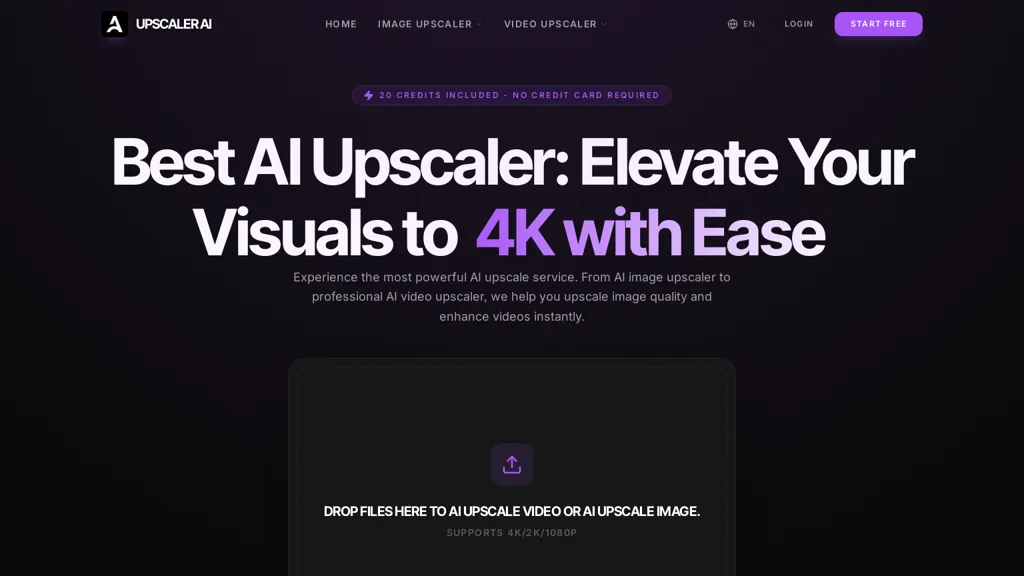 Upscaler.AIAI AI tool screenshot