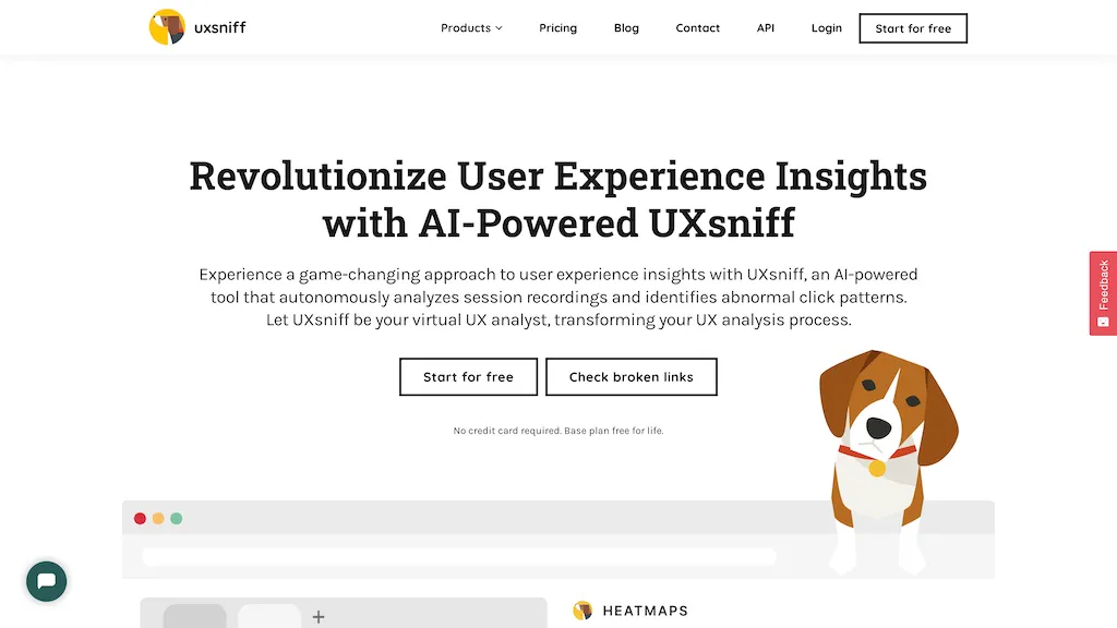 UXsniff website