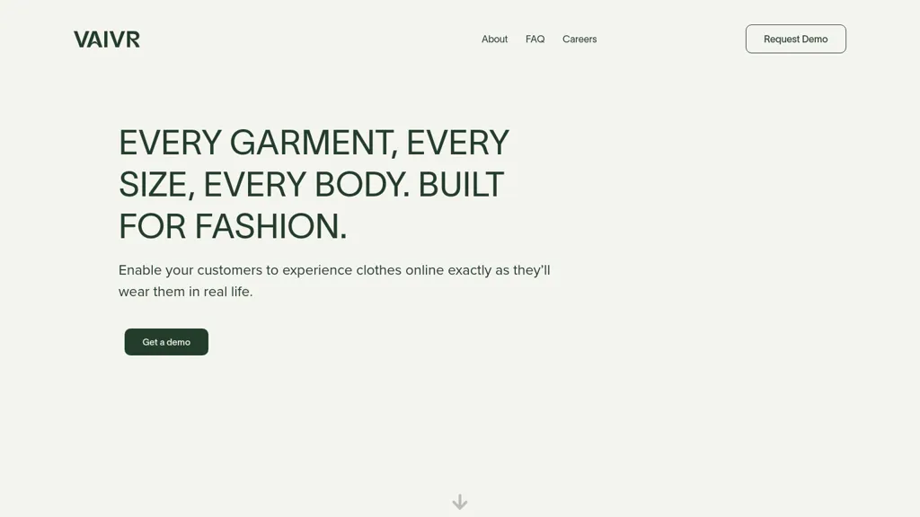 VAIVR website