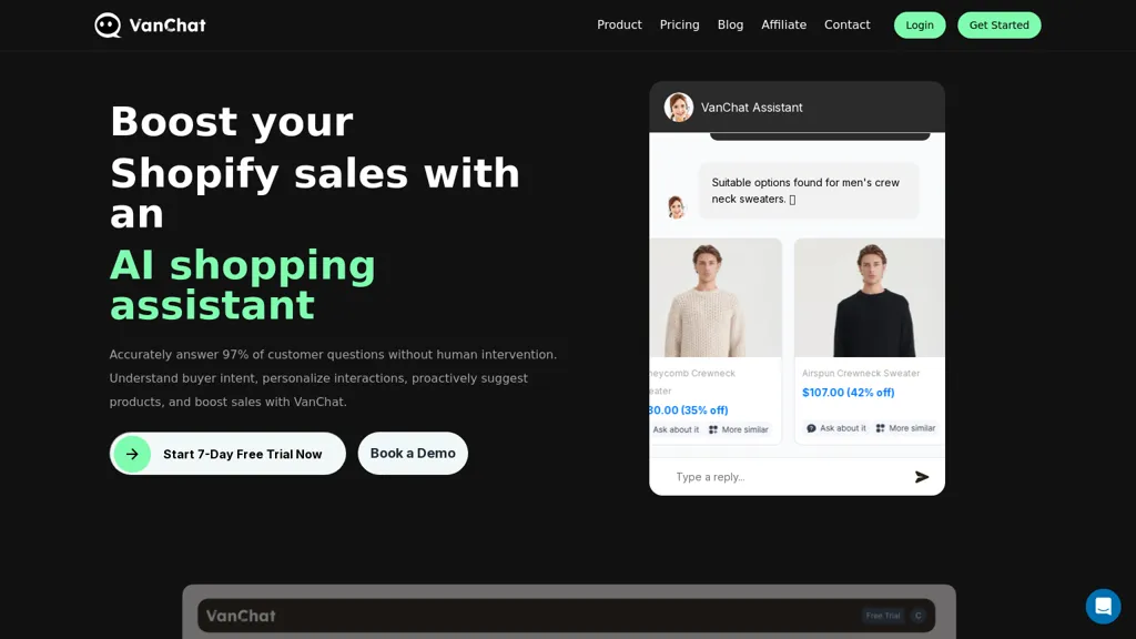 VanChat website