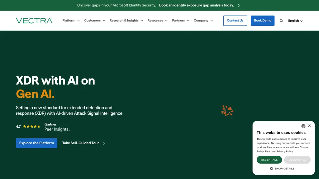 vectranetworks.com website