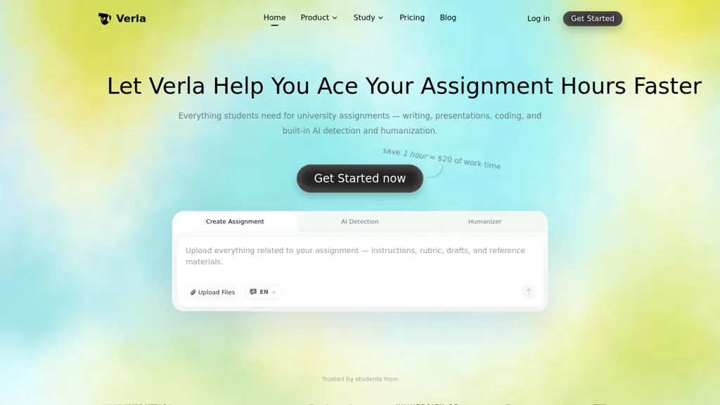 Verla screenshot