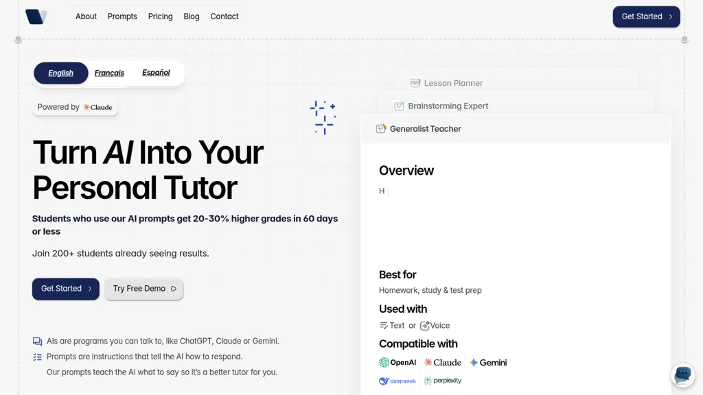 Vertech Academy AI tool screenshot