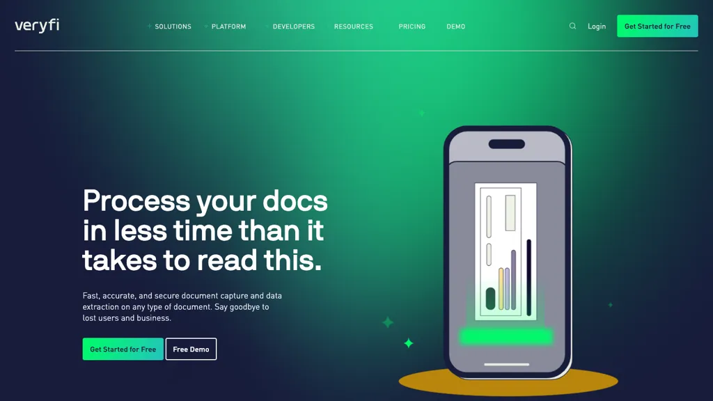 Veryfi.com website