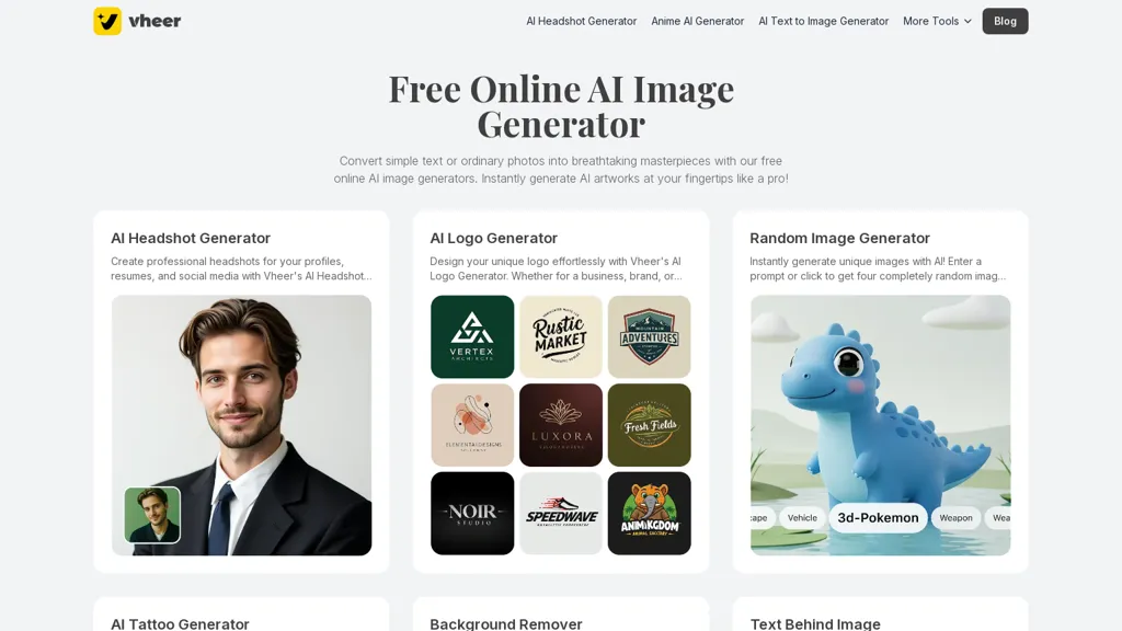 Vheer website
