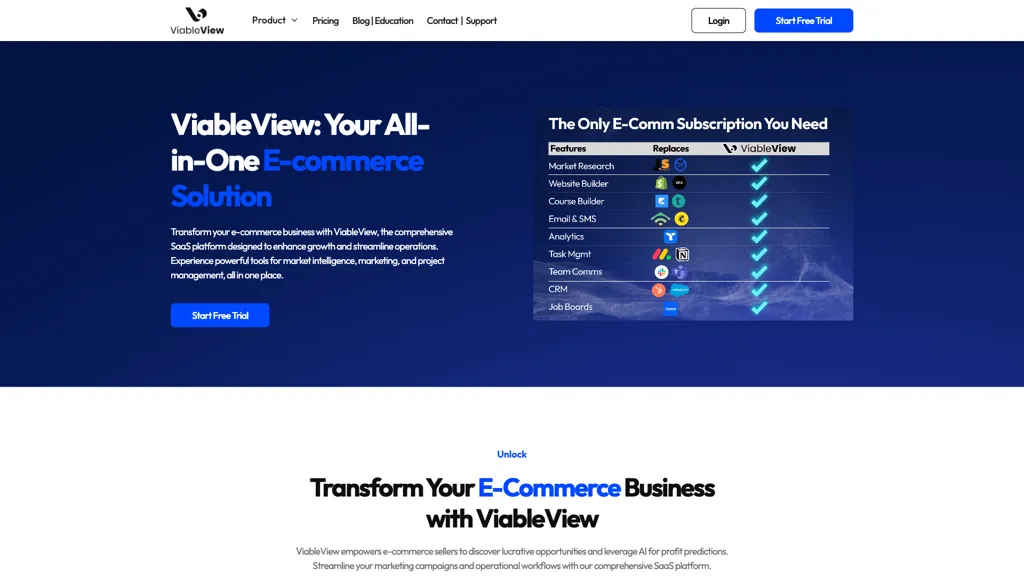 Viableview AI tool screenshot