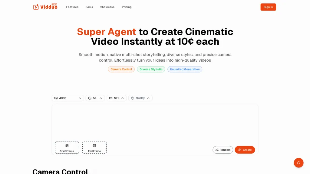 Vidduo Agent website